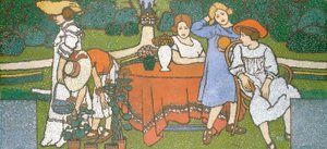 シファーヴィラのパネル写真 作： József Rippl Rónai